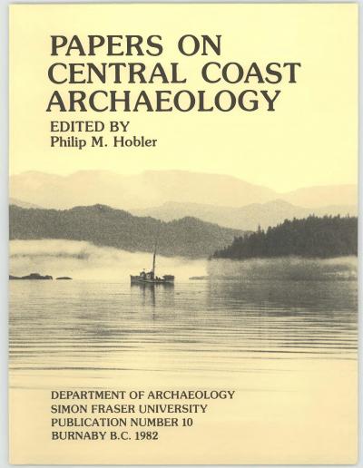 Cover for Papers on Central Coast Archaeology