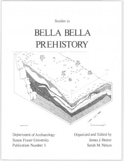 Cover for Studies in Bella Bella Prehistory